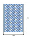 Ricambio Raschiatore per Intonaco 150X250  - 2