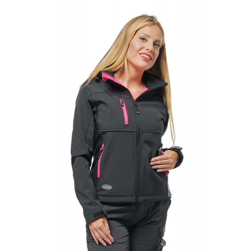 Giacca soft-shell da donna Logica Calipso impermeabile e traspirante (tg. S-XL) Logica - 1