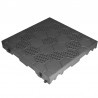 Mattonella semiforata grigia Dakota 400x400x50mm per giardino ed aree esterne Dakota - 1