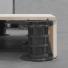 Staffe universali piattello Dakota per finitura laterale pavimenti galleggianti, 20-40mm (100pz) Dakota - 2