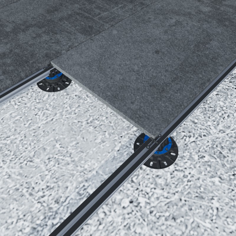 Magatello Dakota Keradeck in alluminio per paving e deking, 2000x40x30mm Dakota - 4