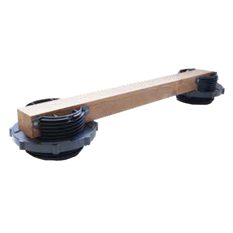 Supporti regolabili per magatelli Dakota con gomma antirumore, 14-50mm (30pz) Dakota - 2
