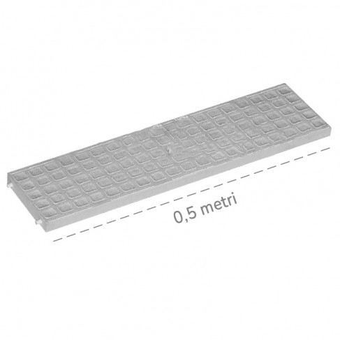 Coperchio in plastica Dakota 0,5mt per canalette di scolo Taurus 200 Dakota - 1