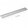Griglia in acciaio zincato C250 Dakota 1mt 33x33 per canalette di scolo Taurus 200 Dakota - 1