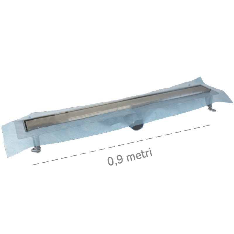 Canaletta per doccia a pavimento Dakota Dakua+ Base DUO, 78x900mm Dakota - 1