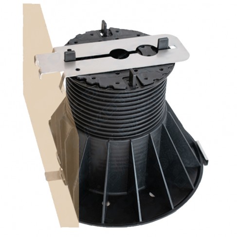 Staffe universali di base Dakota per finitura laterale pavimenti galleggianti, 20-40mm (100pz) Dakota - 1