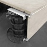 Staffe universali di base Dakota per finitura laterale pavimenti galleggianti, 20-40mm (100pz) Dakota - 3