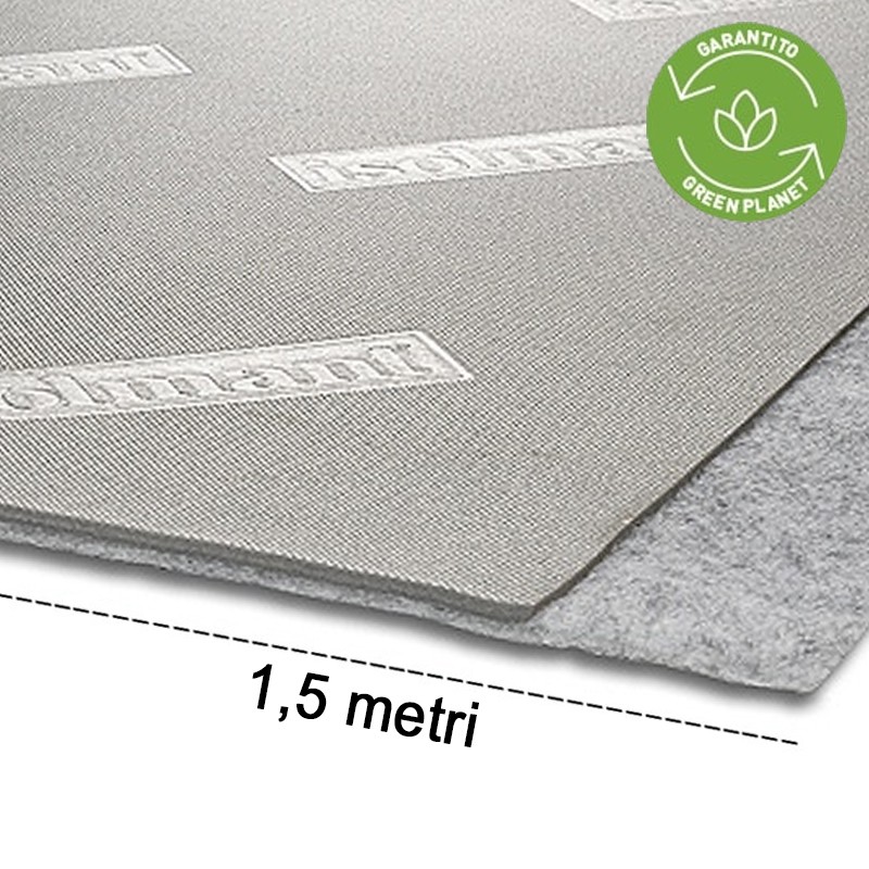 Isolante acustico sottomassetto Isolmant UnderSpecial Classic 15mm, rotolo 1,5x25mt  (37,5m²) Isolmant - 1