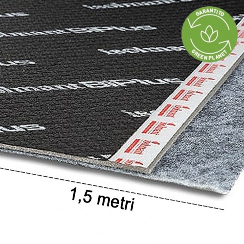 Isolante acustico sottomassetto rinforzato Isolmant UnderSpecial BiPlus 16mm, rotolo 1,5x25mt (37,5m²) Isolmant - 1