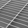 Coperchio a griglia con maniglia Dakota 300x300mm grigio per pozzetto ispezione Dakota - 4