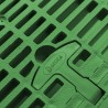 Coperchio a griglia con maniglia Dakota 550x550mm verde per pozzetto ispezione Dakota - 3
