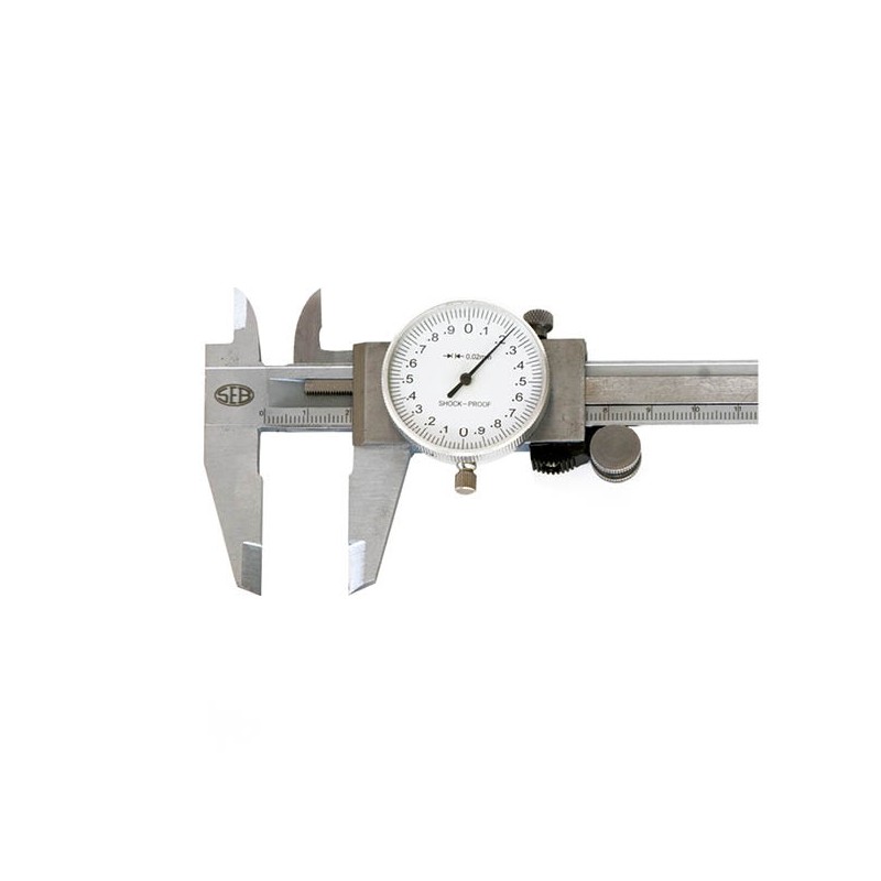Calibri ad orologio Seb in acciaio temperato 150 mm Seb - 1