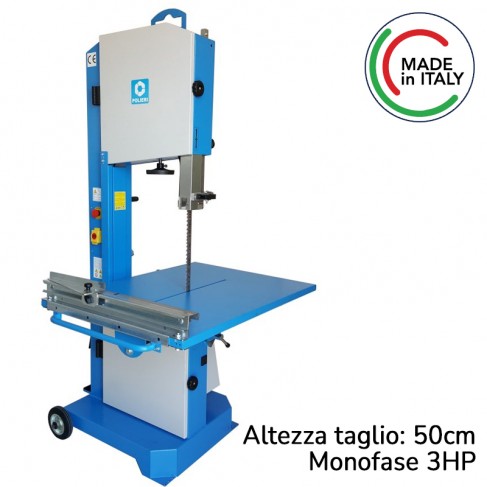 Segatrice a nastro Polieri TG 515 per taglio a secco di calcestruzzo cellulare e laterizio, 50cm Polieri - 1