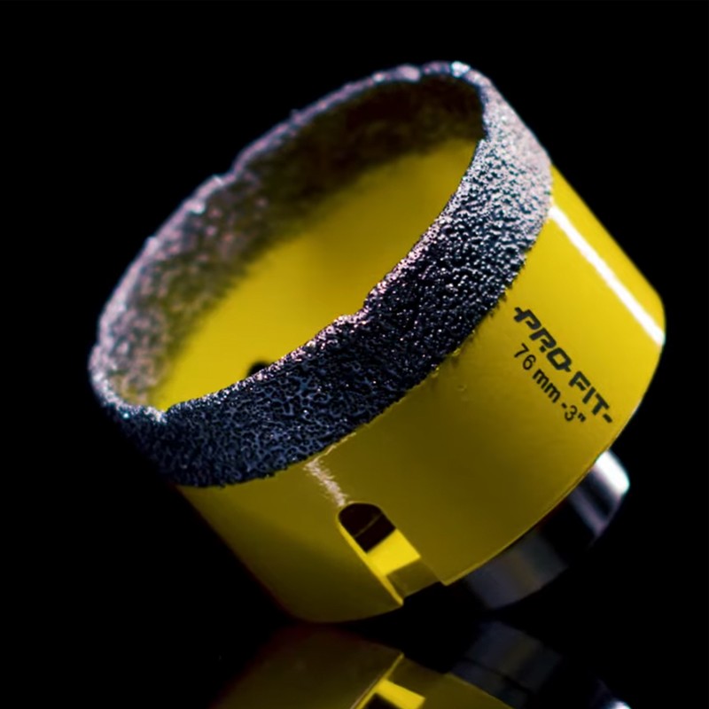 Fresa a tazza diamantata ProFit Diamond Dry Click&Drill per composito, pietra naturale, ceramica, 35mm ProFit - 3