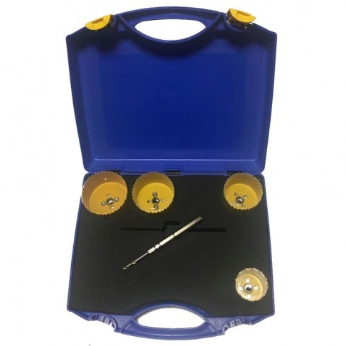 Set 4 seghe a tazza ProFit Clean Cut Click&Drill per cartongesso, 51-82mm ProFit - 1