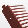 Fermapasseri a pettine Dakota 110x500mm in polipropilene rosso (400pz) Dakota - 4