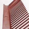 Fermapasseri a pettine Dakota 110x1000mm in polipropilene rosso (150pz) Dakota - 5