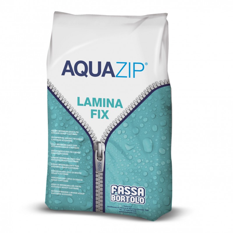 Adesivo impermeabilizzante Fassa Bortolo Aquazip Lamina Fix (Scatola da 5 pezzi da 4 kg)
