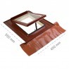Lucernario Dakota Sky One 2.0 450x550mm apertura bilico color rosso mattone Dakota - 1