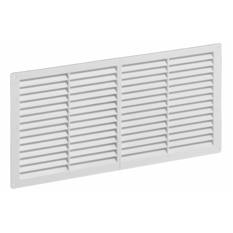 Griglie di ventilazione rettangolari fisse Dakota 430x220mm in ABS bianco (10pz) Dakota - 1