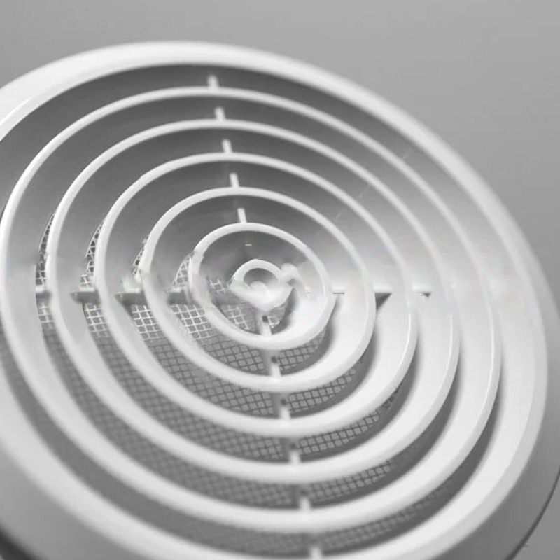 Griglie di ventilazione fisse Dakota Vortex 125mm in ABS bianco opaco (10pz) Dakota - 3