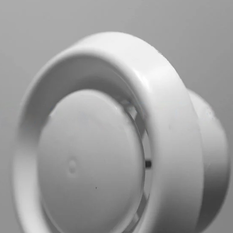 Valvola di ventilazione fissa Dakota 125mm con diffusore regolabile in ABS bianco opaco Dakota - 4