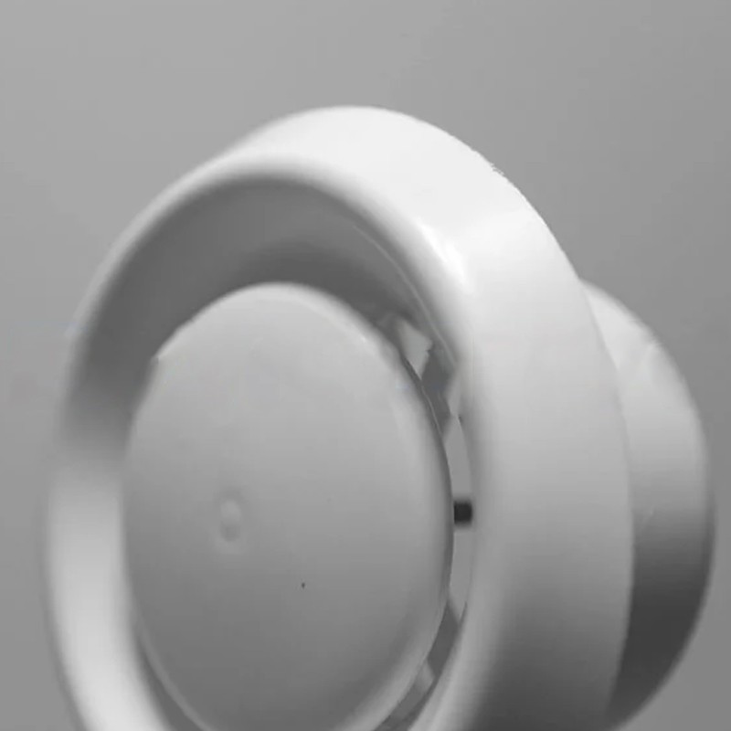 Valvola di ventilazione fissa Dakota 150mm con diffusore regolabile in ABS bianco opaco Dakota - 3