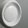 Valvola di ventilazione fissa Dakota 100mm con molla e diffusore regolabile in ABS bianco opaco Dakota - 2
