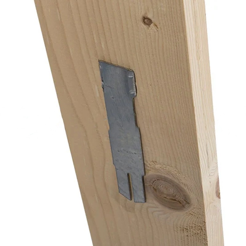 Controtelaio universale Dakota Rondine in legno abete, luce porta 65-100mm, muro 14cm Dakota - 4
