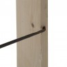 Controtelaio universale Dakota Crossmetallo in legno abete, luce porta 65-100mm, muro 12cm Dakota - 2