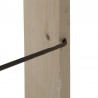 Controtelaio universale Dakota Crossmetallo in legno abete, luce porta 65-100mm, muro 14cm Dakota - 2