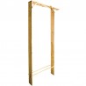 Controtelaio universale Dakota Plus in tavole abete giuntate, luce porta 65-100mm, muro 15cm