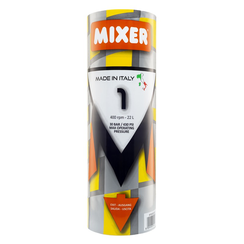 Polmone Mixer 1 D6-3 lunga vita per intonaci con granulometria fino a 3mm Mixer - 1