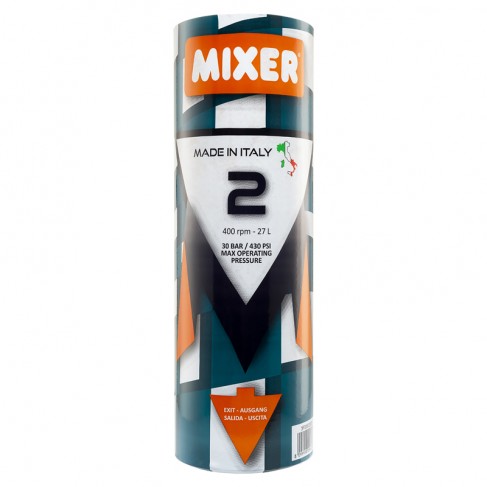 Polmone Mixer 2 D7-2,5 dritto per intonaci con granulometria fino a 3mm Mixer - 1