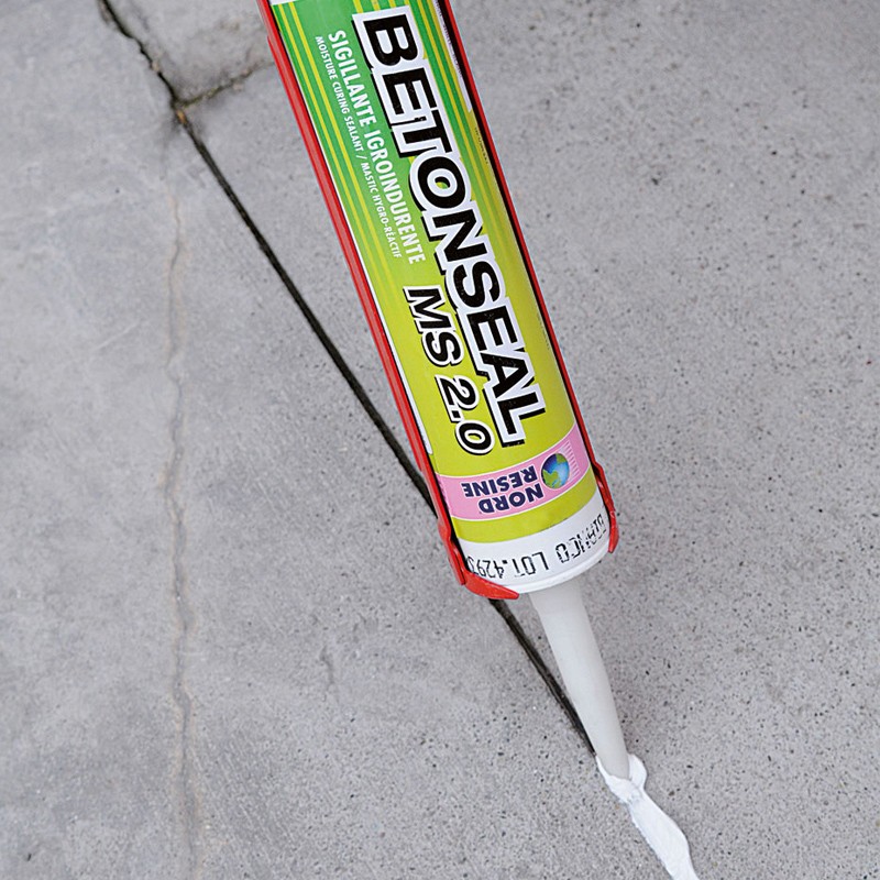 Sigillante adesivo grigio Nord Resine BETONSEAL MS 2.0 impermeabilizzante  (cartuccia 290 ml) Nord Resine - 2