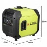 Generatore corrente inverter P 3500i Pramac portatile a benzina 3.3Kw monofase Pramac - 4