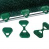 Clip in polipropilene Dakota per fissaggio reti da cantiere oscuranti (100pz) Dakota - 2