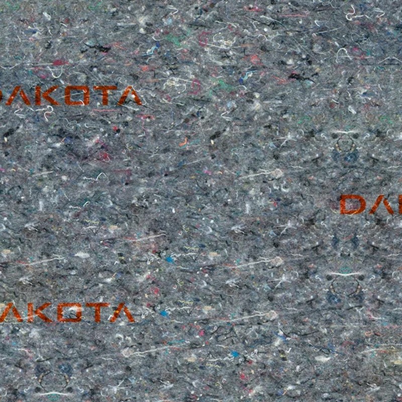 Feltro di protezione per pavimento con logo Dakota 200g/m2 impermeabile e antiscivolo, rotolo 1x25mt Dakota - 2