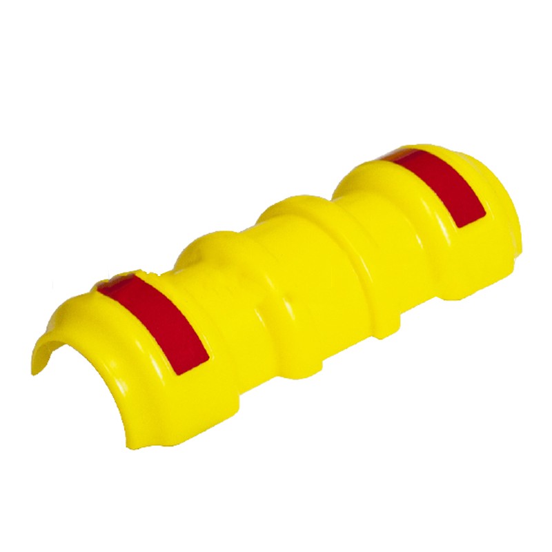 Copritubi per ponteggi Dakota con catarifrangenti, 170x65x35mm (100pz) Dakota - 1