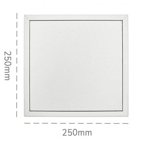 Botola d'ispezione per controsoffitti e pareti Dakota Softline 250x250mm con apertura a scatto dx/sx Dakota - 1