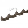 Griglie sagomate parainsetti Dakota passo 195mm in metallo per tetti ventilati (10pz) Dakota - 1