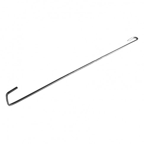 Ganci fermacoppo Dakota 280x20mm in filo d'acciaio brunito per legatura prima fila coppi (400pz)