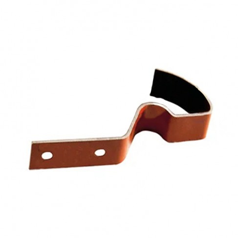 Ganci fermacolmo Dakota acciaio zincato rosso mattone per coppi al colmo  (250pz)