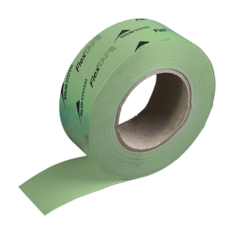 Nastri adesivi con armatura in PVC Dakota Flex Tape per schermi traspiranti, membrane freno vapore, 60mm x 25mt(10pz)