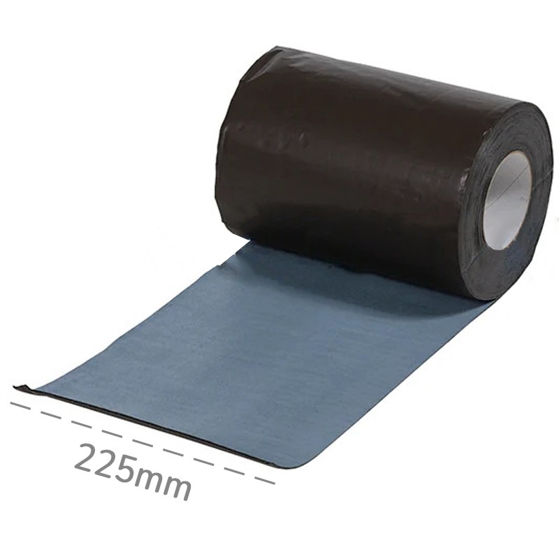 Nastri autoadesivi multifunzione Dakota Grafite per proteggere, sigillare e riparare, 225mm x 10mt (2pz)