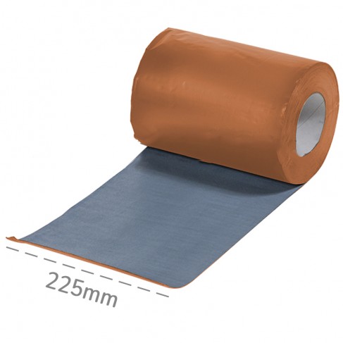 Nastri autoadesivi multifunzione Dakota Terracotta per proteggere, sigillare e riparare, 225mm x 10mt (2pz) Dakota - 1