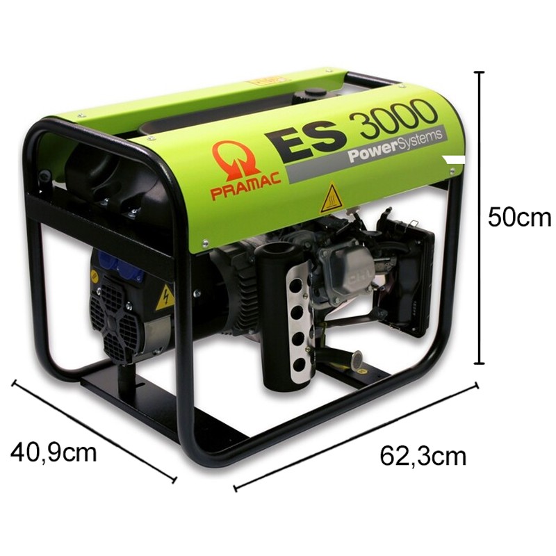 Generatore di corrente a benzina Pramac ES3000 Monofase 2.6kW Pramac - 6