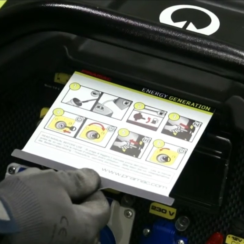 Generatore di corrente a benzina Pramac SP12000 Trifase 11.1kW con predisposizione accessori e AVR Pramac - 3