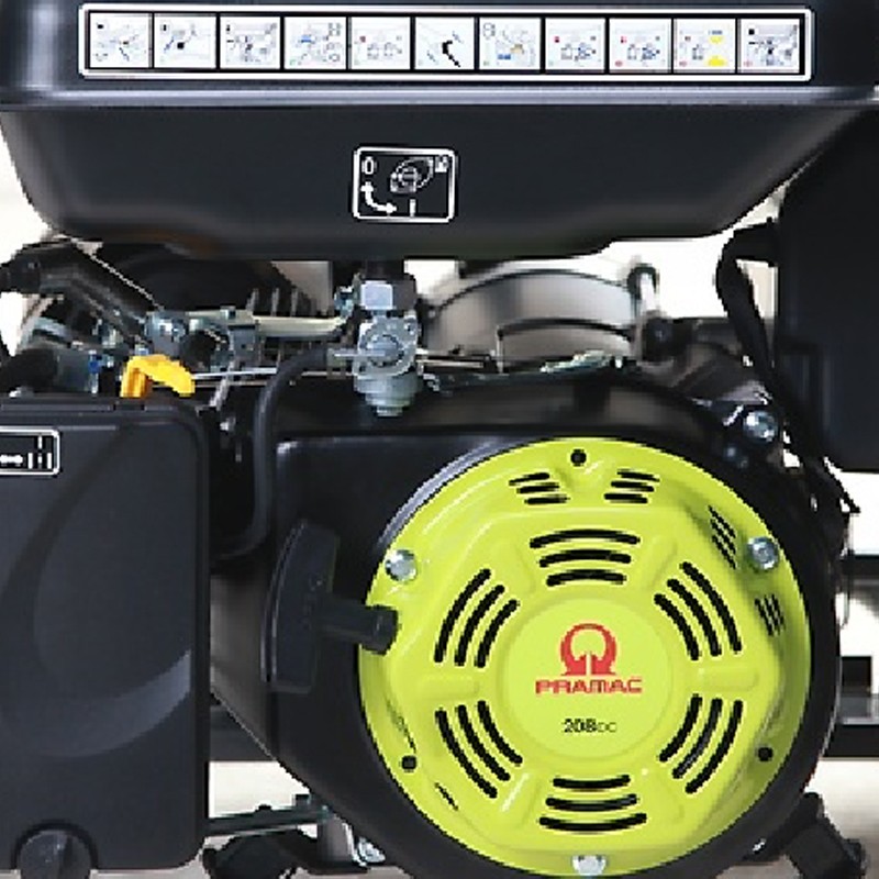 Generatore di corrente a benzina Pramac WX7000 Monofase 6.1Kw con AVR Pramac - 2