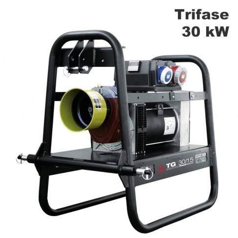 Generatore di corrente a cardano per trattori Pramac TG30/15 Trifase 30kW con AVR
